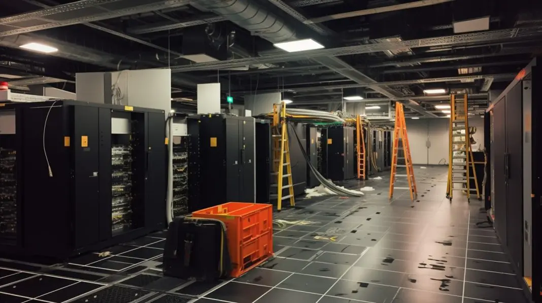 HEPA-filtered cleaning during equipment removal